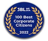 3BL Media 100 Best Corporate Citizens 2022